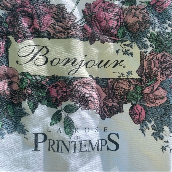Vintage 80s Bonjour International Sweatshirt - Picture 7 of 7